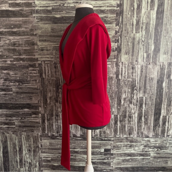 XT Red hooded wrap cardigan - Picture 10 of 10